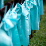 tiffany blue wedding linens