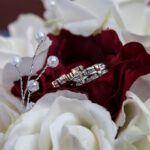rings on red roses