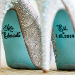 sparkle glitter wedding shoes