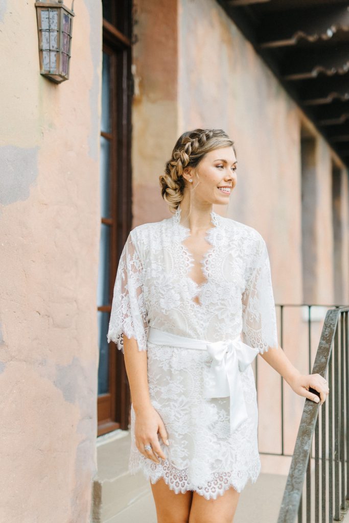 lace wedding robe orlando