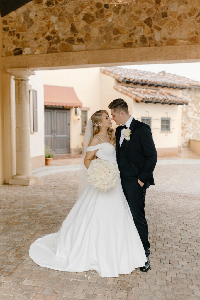 summer bella collina wedding