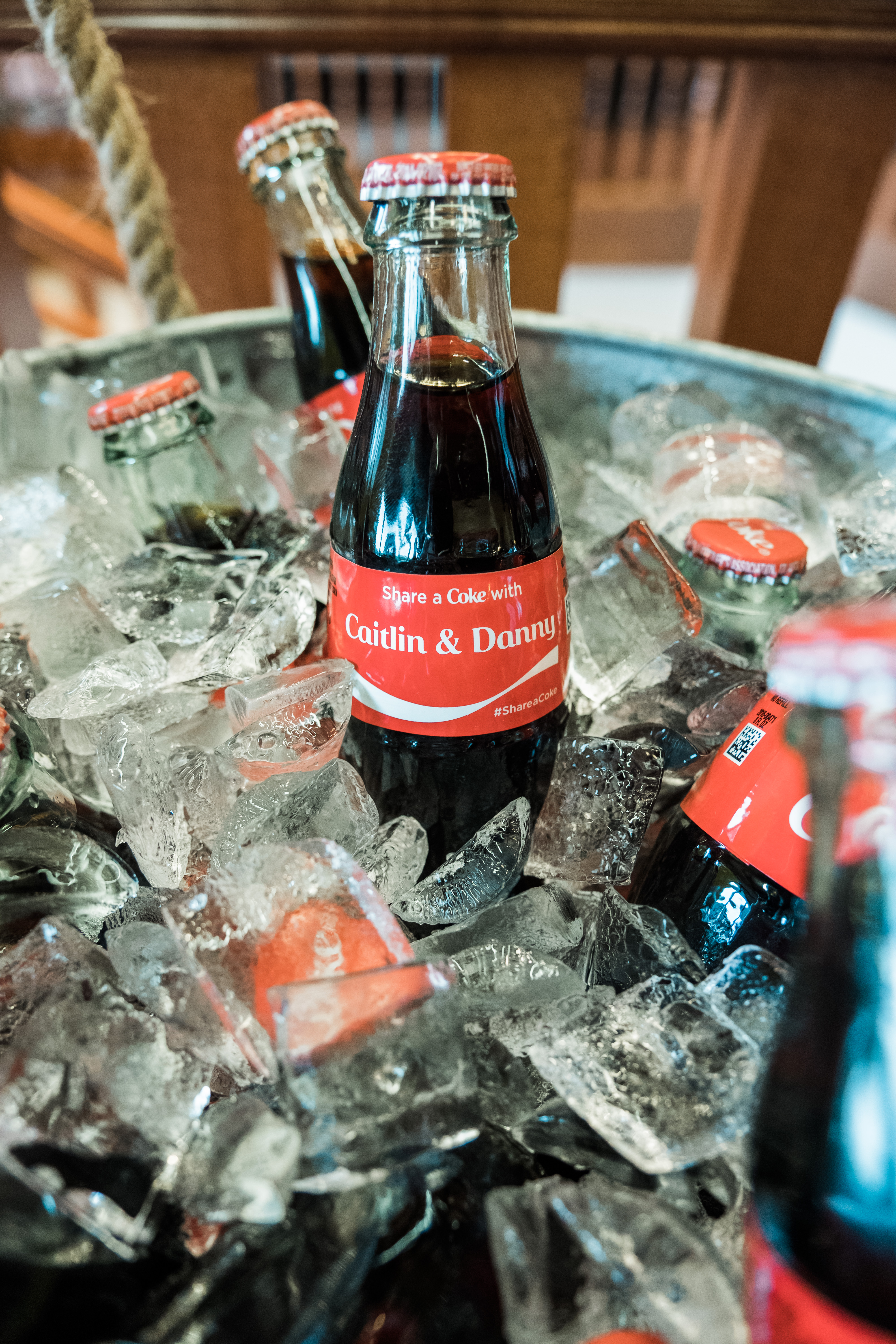 coca cola wedding favors