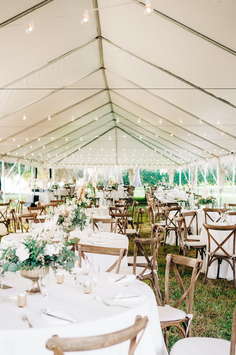 cypress grove tent reception