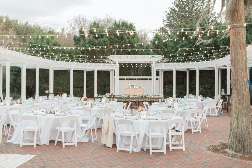cypress grove wedding reception