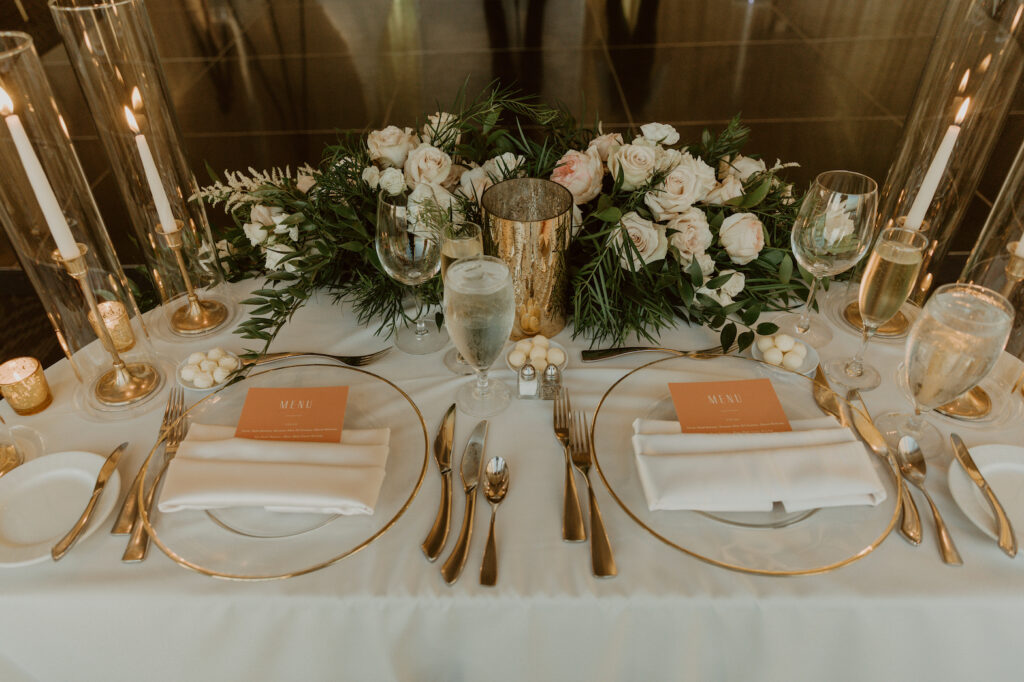 sweetheart table fall details