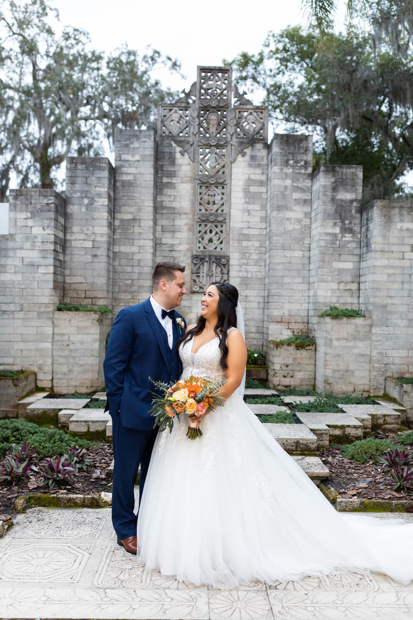 fall maitland art center wedding