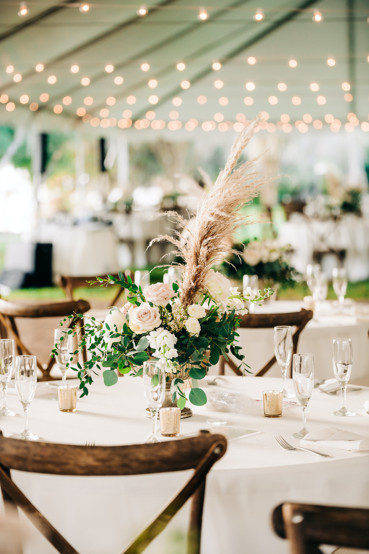 boho wedding centerpiece idea