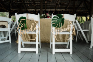 paradise cove reception seating